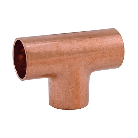Jones Stephens 2in. C x 1-1/4in. C x 1-1/4in. C Wrot Copper Tee C75245